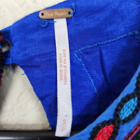 Free People All You Need Small Blue Dress - Picture 6 of 10